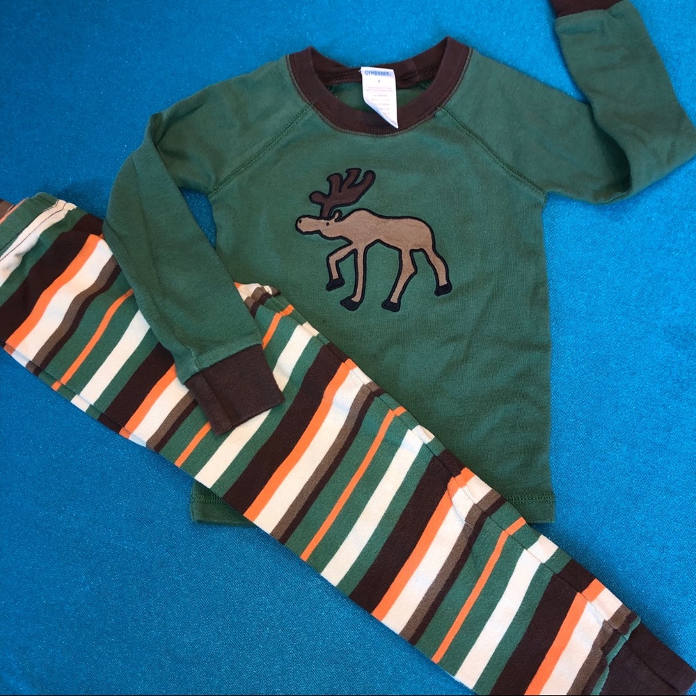 Gymboree Moose Pajamas